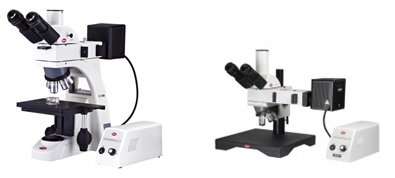 Example of an upright MAT microscope